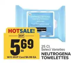 Food Lion Neutrogena Towelettes offer