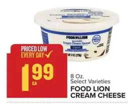 Food Lion Food Lion Cream Cheese offer