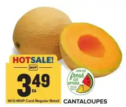 Food Lion Cantaloupes offer
