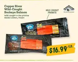 Sprouts Farmers Market Copper River Wild-Caught Sockeye Salmon offer