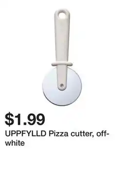 Ikea UPPFYLLD Pizza cutter, off-white offer