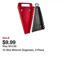 Harbor Freight Tools 15-Slot Wrench Organizer, 2-Piece offer
