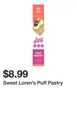 Wegmans Sweet Loren's Puff Pastry offer