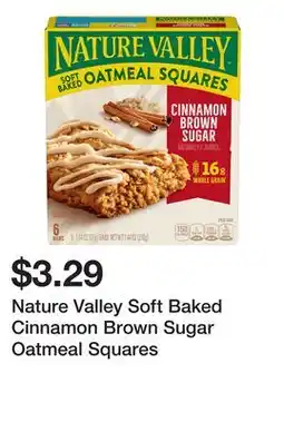 Wegmans Nature Valley Soft Baked Cinnamon Brown Sugar Oatmeal Squares offer