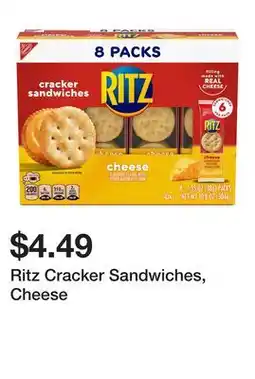 Wegmans Ritz Cracker Sandwiches, Cheese offer