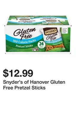Wegmans Snyder's of Hanover Gluten Free Pretzel Sticks offer