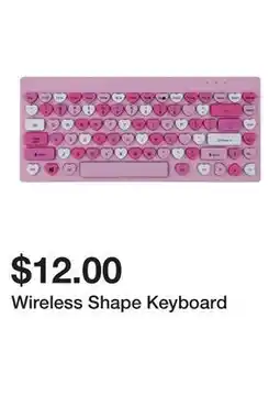 Five Below Wireless Shape Keyboard offer