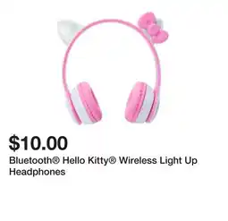 Five Below Bluetooth Hello Kitty Wireless Light Up Headphones offer