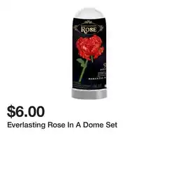Five Below Everlasting Rose In A Dome Set offer