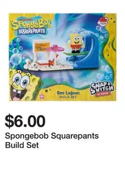 Five Below Spongebob Squarepants Build Set offer