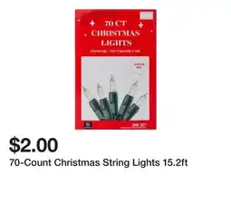 Five Below 70-Count Christmas String Lights 15.2ft offer