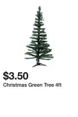Five Below Christmas Green Tree 4ft offer