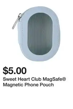 Five Below Sweet Heart Club MagSafe Magnetic Phone Pouch offer