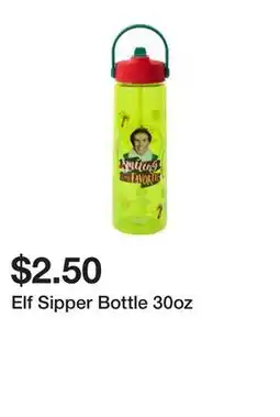 Five Below Elf Sipper Bottle 30oz offer