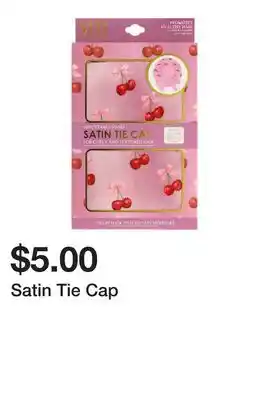 Five Below Satin Tie Cap offer