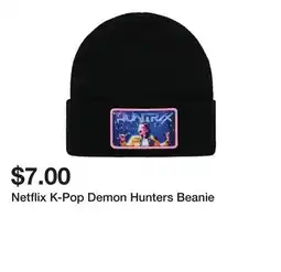 Five Below Netflix K-Pop Demon Hunters Beanie offer