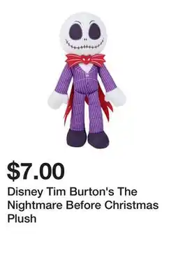 Five Below Disney Tim Burton's The Nightmare Before Christmas Plush offer