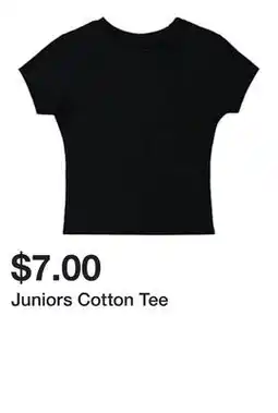 Five Below Juniors Cotton Tee offer