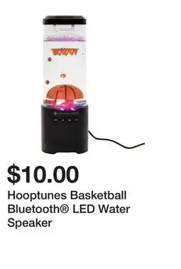Five Below Hooptunes Basketball Bluetooth LED Water Speaker offer