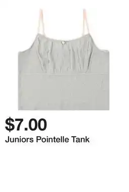 Five Below Juniors Pointelle Tank offer
