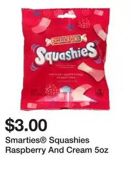 Five Below Smarties Squashies Raspberry And Cream 5oz offer