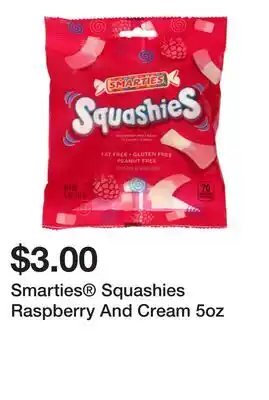 Five Below Smarties Squashies Raspberry And Cream 5oz offer