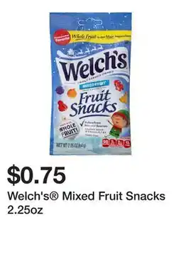 Five Below Welch's Mixed Fruit Snacks 2.25oz offer