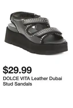Marshalls DOLCE VITA Leather Dubai Stud Sandals offer