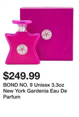 Marshalls BOND NO. 9 Unisex 3.3oz New York Gardenia Eau De Parfum offer