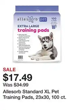 Tractor Supply Company Allesorb Standard XL Pet Training Pads, 23x30, 100 ct offer