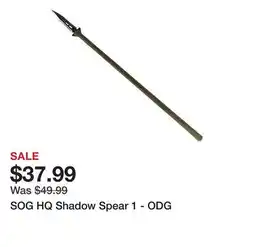 Tractor Supply Company SOG HQ Shadow Spear 1 - ODG offer