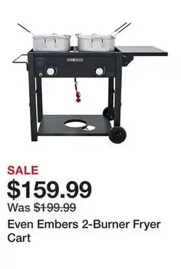 Tractor Supply Company Even Embers 2-Burner Fryer Cart offer