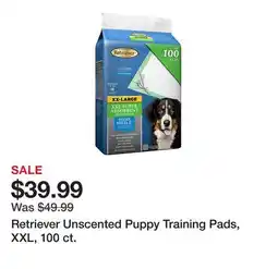 Tractor Supply Company Retriever Unscented Puppy Training Pads, XXL, 100 ct offer