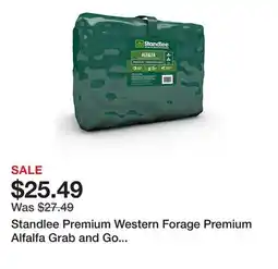 Tractor Supply Company Standlee Premium Western Forage Premium Alfalfa Grab and Go Compressed Hay Bale, 50 lb offer