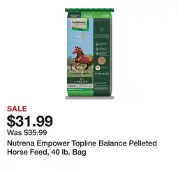 Tractor Supply Company Nutrena Empower Topline Balance Pelleted Horse Feed, 40 lb. Bag offer