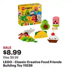 Best Buy LEGO - Classic Creative Food Friends Building Toy 11039 offer