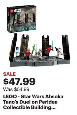 Best Buy LEGO - Star Wars Ahsoka Tano's Duel on Peridea Collectible Building Toy 75385 - Multi offer