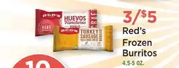 Heinen's Red's Frozen Burritos offer