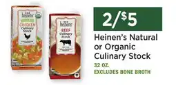 Heinen's Heinen's Natural or Organic Culinary Stock offer