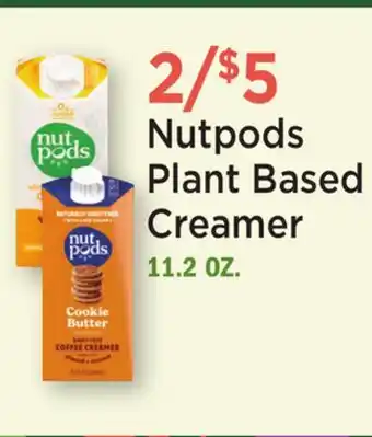 Heinen's Nutpods Plant Based Creamer offer