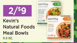 Heinen's Kevin's Natural Foods Meal Bowls offer