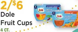 Heinen's Dole Fruit Cups offer