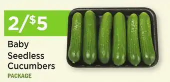 Heinen's Baby Seedless Cucumbers offer