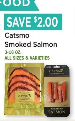 Heinen's Catsmo Smoked Salmon offer