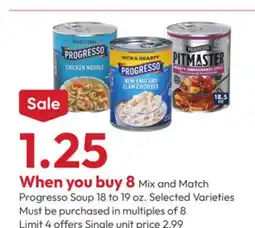 Stater Bros Progresso Soup offer