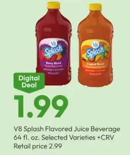 Stater Bros V8 Splash Flavored Juice Beverage offer