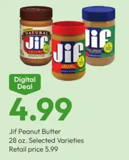 Stater Bros Jif Peanut Butter offer