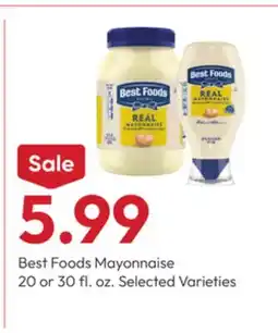 Stater Bros Best Foods Mayonnaise offer