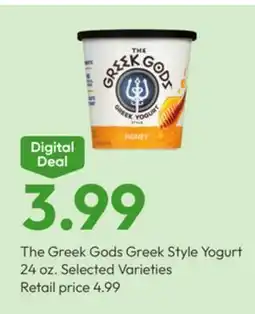 Stater Bros The Greek Gods Greek Style Yogurt offer