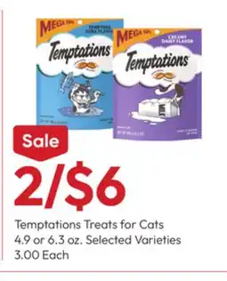 Stater Bros Temptations Treats for Cats offer